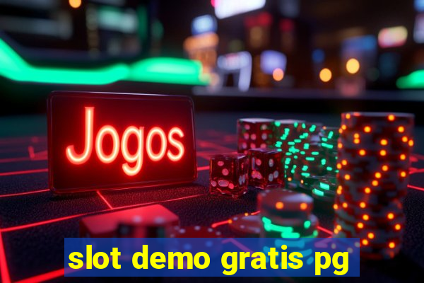 slot demo gratis pg