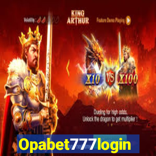 Opabet777login