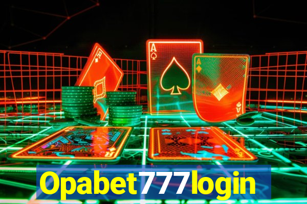 Opabet777login