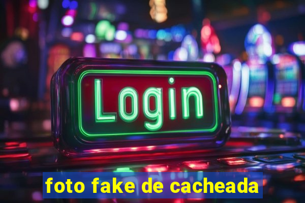 foto fake de cacheada