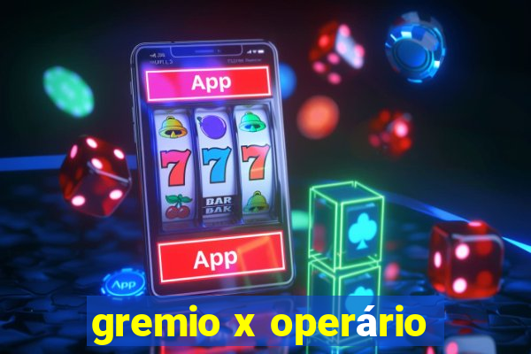 gremio x operário