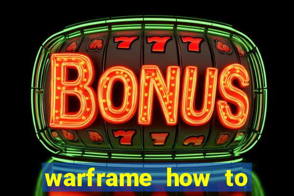 warframe how to unlock arcane slot