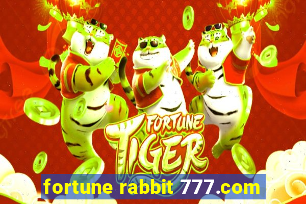 fortune rabbit 777.com