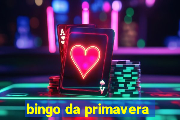 bingo da primavera