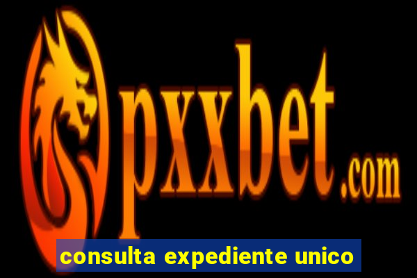 consulta expediente unico