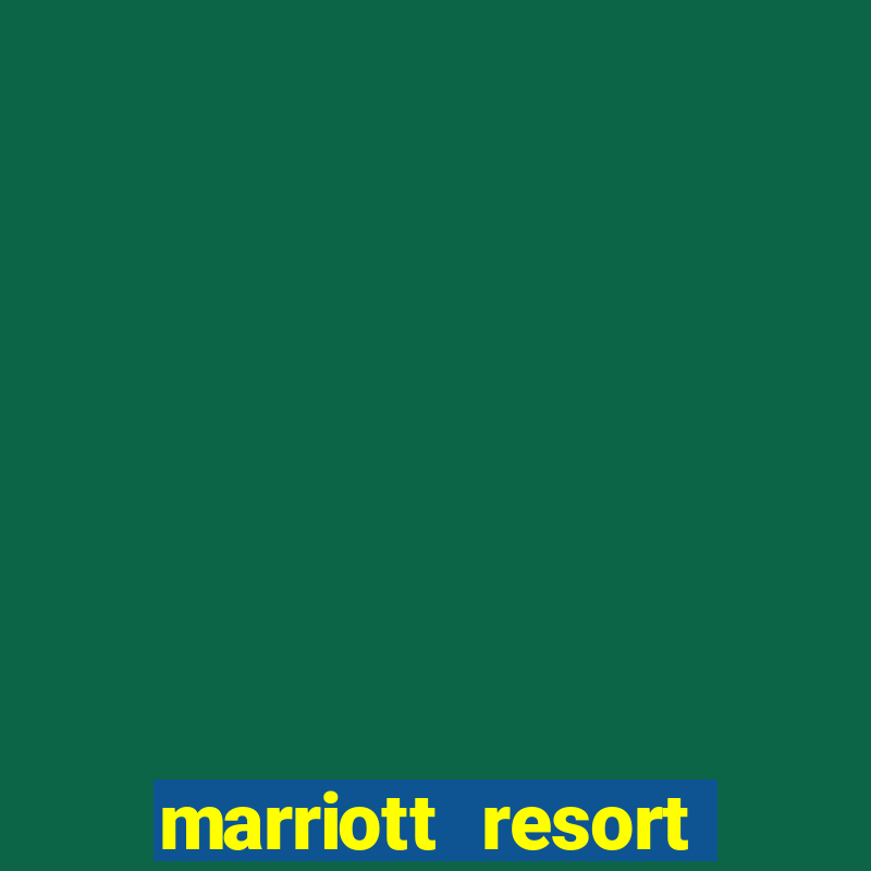 marriott resort stellaris casino aruba