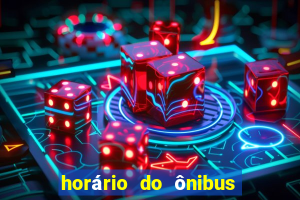 horário do ônibus potecas santos saraiva