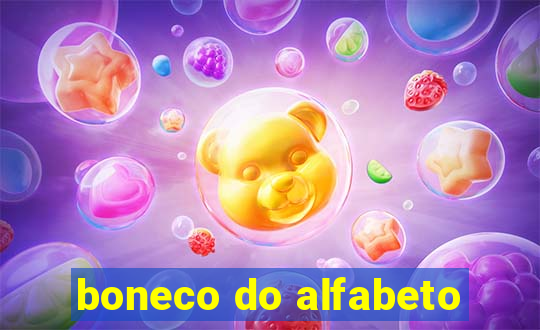 boneco do alfabeto