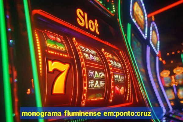 monograma fluminense em:ponto:cruz