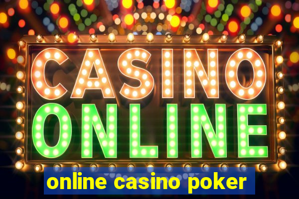 online casino poker