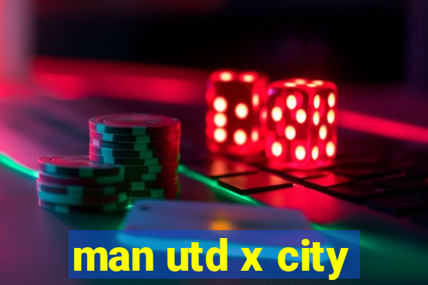 man utd x city