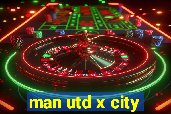 man utd x city