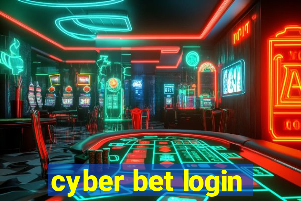 cyber bet login