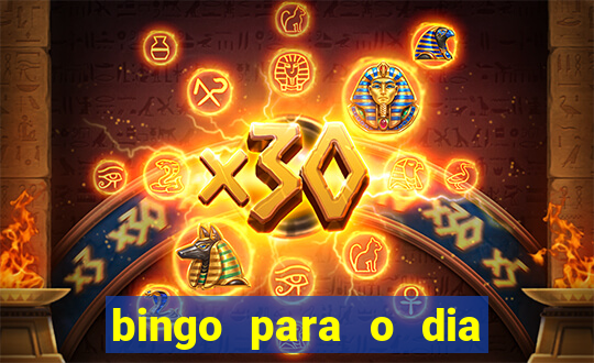 bingo para o dia da mulher