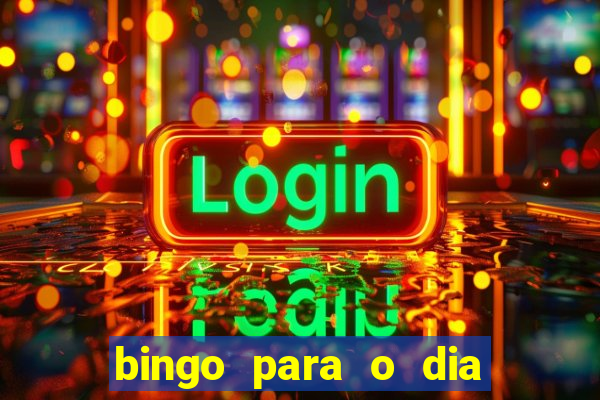 bingo para o dia da mulher