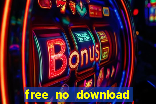 free no download slot machine games