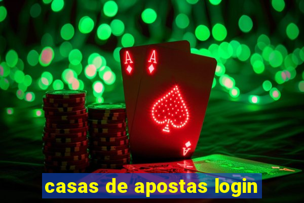 casas de apostas login