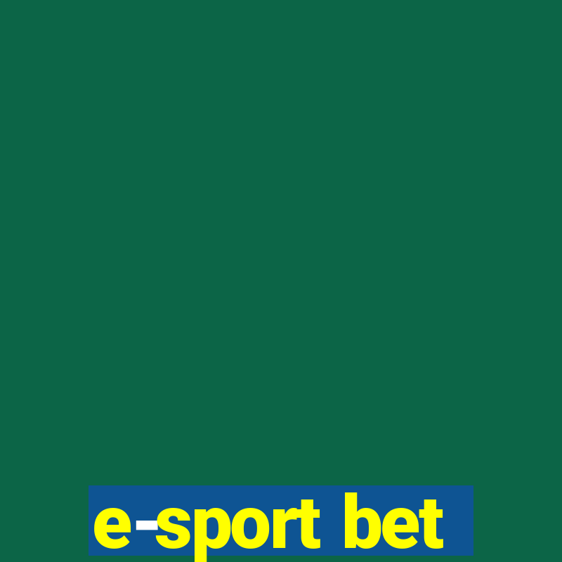 e-sport bet