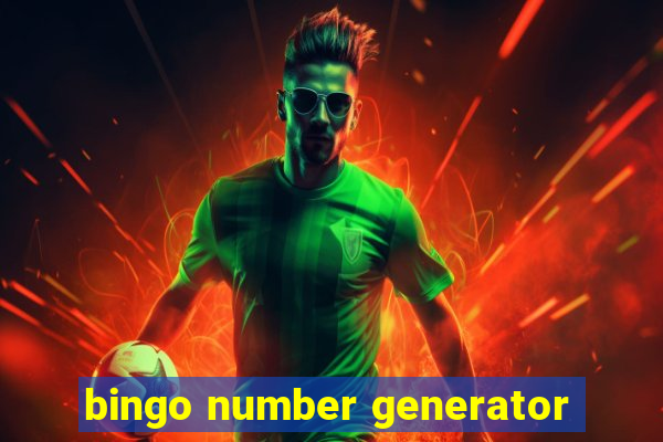 bingo number generator