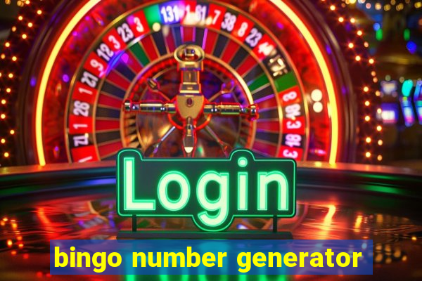 bingo number generator