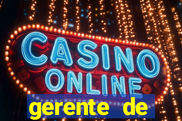 gerente de plataforma slots