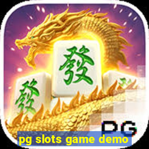 pg slots game demo