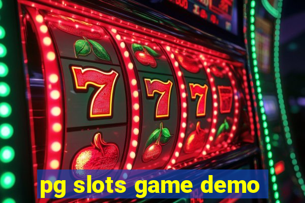 pg slots game demo