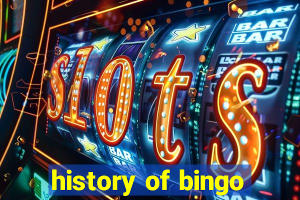 history of bingo