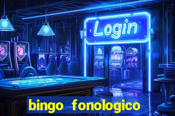 bingo fonologico para imprimir