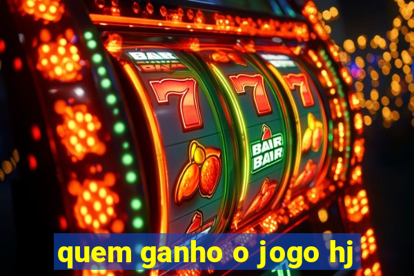 quem ganho o jogo hj