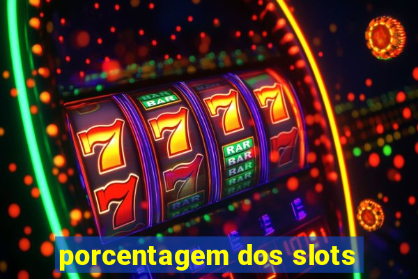 porcentagem dos slots