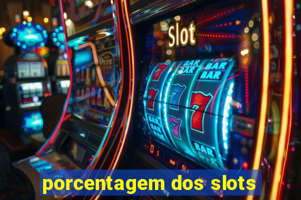 porcentagem dos slots