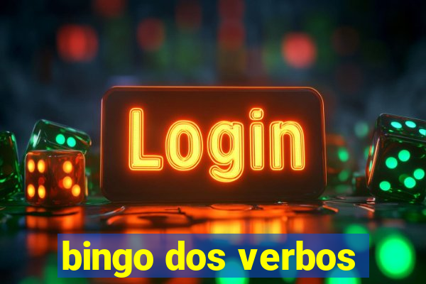 bingo dos verbos