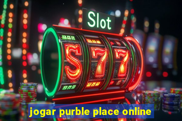 jogar purble place online