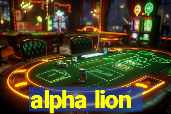 alpha lion