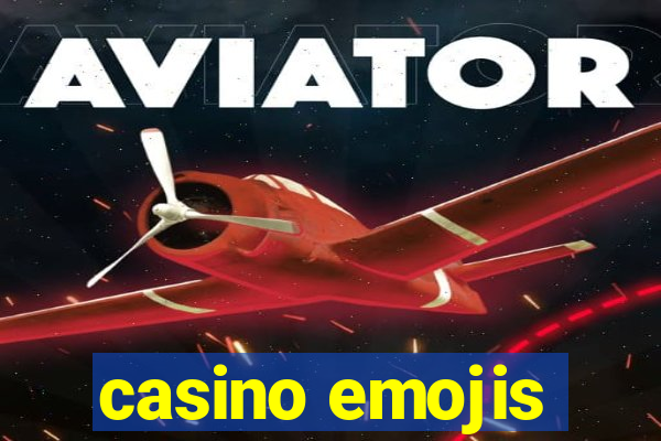 casino emojis