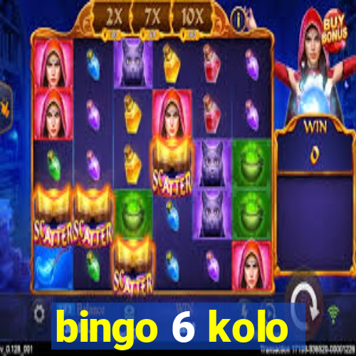 bingo 6 kolo