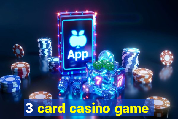 3 card casino game