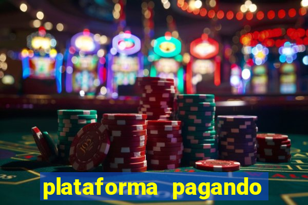 plataforma pagando no cadastro slots