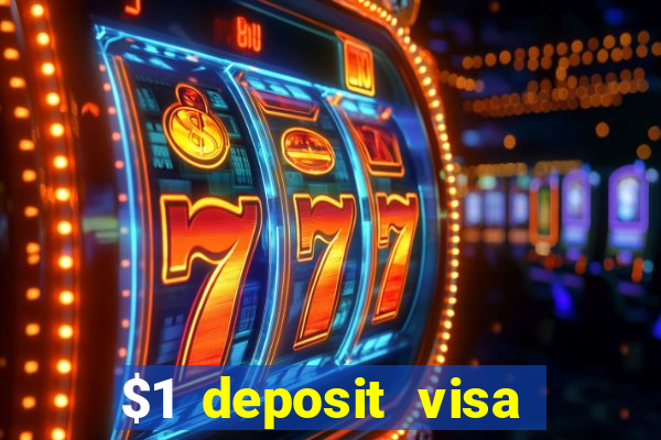 $1 deposit visa casino nz