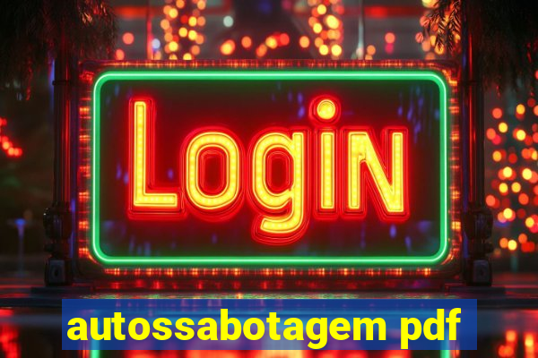 autossabotagem pdf