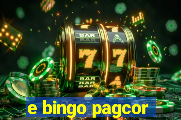 e bingo pagcor