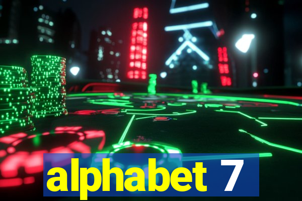 alphabet 7