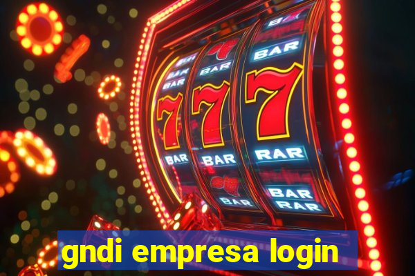 gndi empresa login