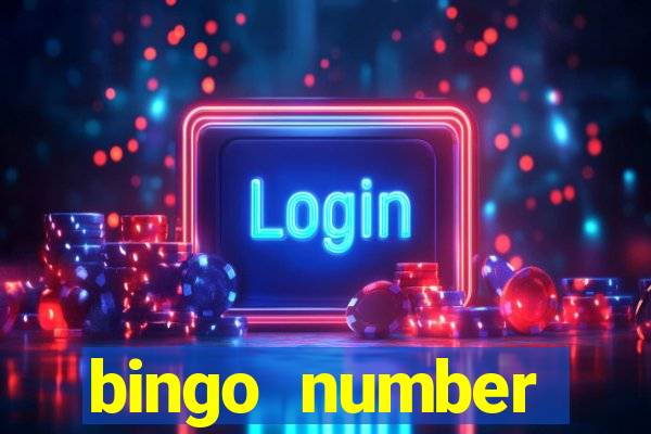 bingo number generator online