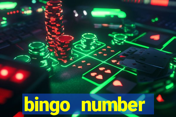 bingo number generator online