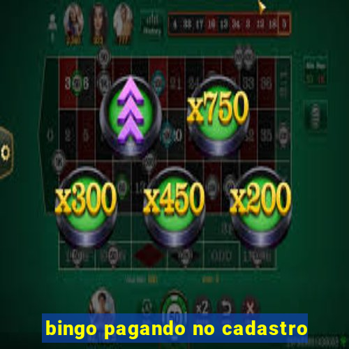 bingo pagando no cadastro