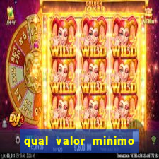 qual valor minimo para jogar na blaze