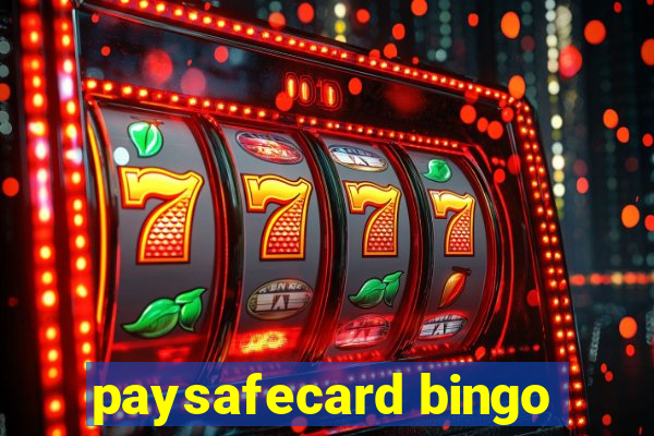 paysafecard bingo