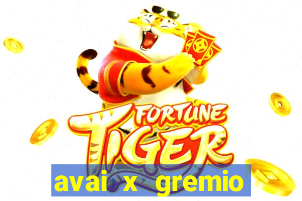 avai x gremio novorizontino palpite